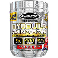 Аминокислота MuscleTech MyoBuild 4x Amino-BCAA 332 г Фруктовый пунш (4384300754)