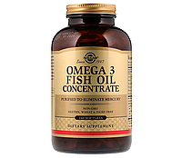 Витамины Solgar Omega-3 Fish Oil Concentrate 240 капсул (4384302648)