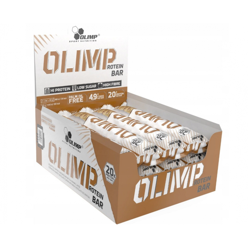 Протеїновий батончик Olimp Protein Bar 12 шт по 64 г Шоколад (4384301795)