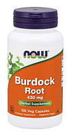 Специальный продукт NOW Burdock Root 430 mg Veg Capsules 100 капсул (4384302733)