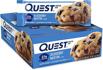 Протеїновий батончик Quest Nutrition Quest Bars 60 г чорничний мафін (4384302806)