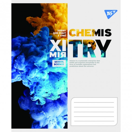 Зошит предметний Хімія А5/48 клітинка YES (Binary Science)