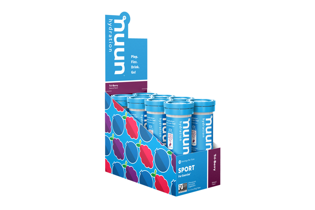 NUUN Концентрат натуральних електролітів 80 таблеток Tri-Berry (4384302029)