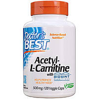 Жироспалювач Doctor's Best Acetyl-L-Carnitine 120 капсул (4384302044)