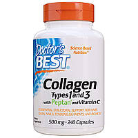 Хондропротектор Doctor's Best Collagen Types 1&3 240 капсул (4384302045)