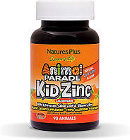 Витамины Nature's Way Animal Parade Kid Zinc Lozenges 90 таблеток Мандарин (4384302997)