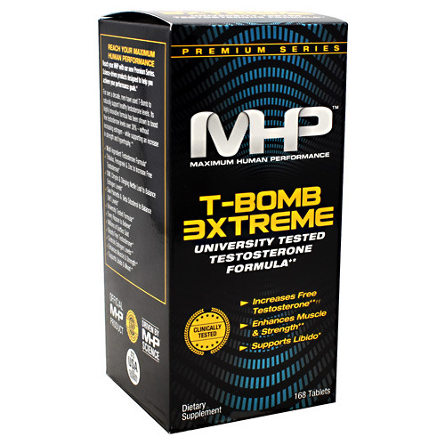 Тестостеровий бустер MHP T-Bomb 3Xtreme 168 таблеток (4384302066)