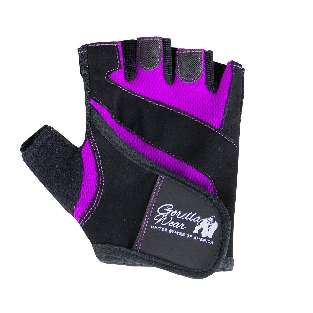 Рукавички Gorilla women's Wear Fitness Gloves Black/Purple Розмір S (4384302076)