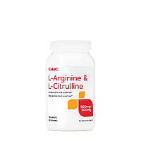 Аминокислоты GNC Arginine & Citrulline 120 таблеток (4384303048)