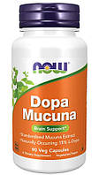 Тестостероновый бустер NOW DOPA Mucuna 90 капсул (4384303068)