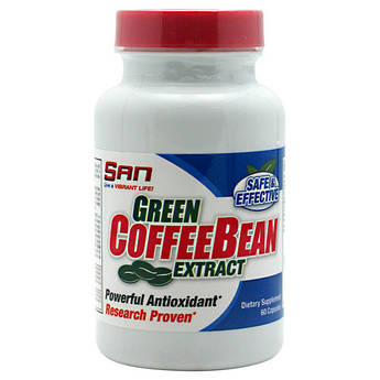 Жироспалювач SAN Green Coffee Bean Extract 60 капсул (4384301328)