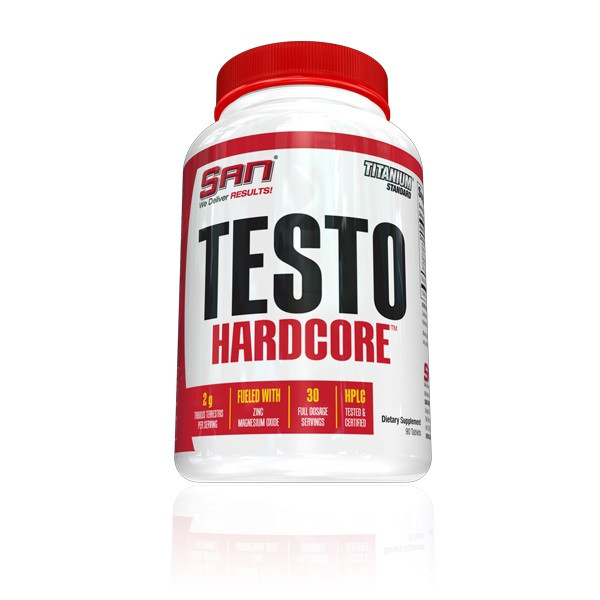 Тестостеровий бустер SAN Testo Hardcore 90 таблеток (4384301331)