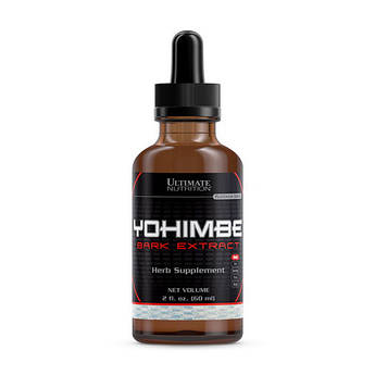 Жіросжігателя Ultimate Nutrition Yohimbe Bark Liquid Extract 60 мл Без смаку (4384301349)