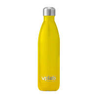 Фляга для воды VPLab Metal water bottle 600 мл Желтая (4384303153)