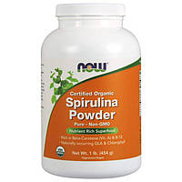 Специальный продукт NOW Spirulina Powder 454 г Без вкуса (4384301409)