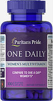 Витамины Puritan's PridePuritan's Pride One Daily Women's Multivitamin 100 таблеток (4384301457)
