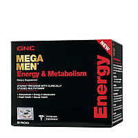 Витамины GNC Mega Men Energy & Metabolism Vitapak 30 пакетов (4384303294)