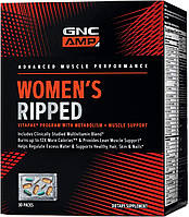 Витамины GNC Women's Ripped Vitapak Metabolism + Muscle Support 30 пакетов (4384303344)