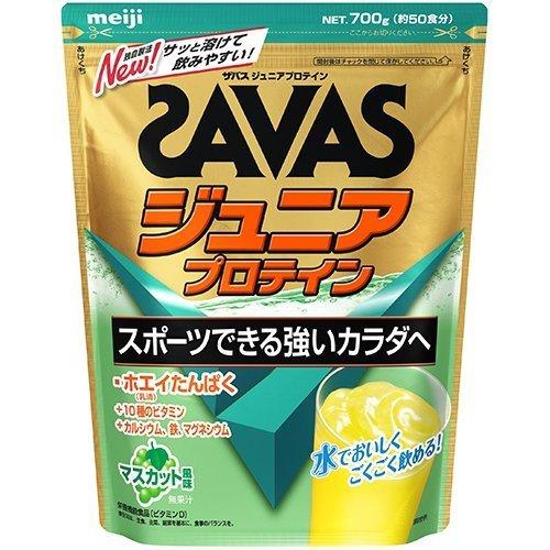 MEIJI SAVAS Junior Protein Muscat Flavor сироватковий білок для спортивних дітей і підлітків, 50 порцій 700 г