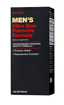 Тестостеровий бустер GNC Men's Ultra Saw Palmeto Formula 120 капсул (4384303373)