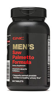 Тестостеровий бустер GNC Men's Saw Palmeto Formula 240 таблеток (4384303382)