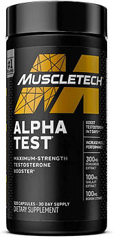 Тестостеровий бустер Muscletech AlphaTest 120 капсул (4384303397)