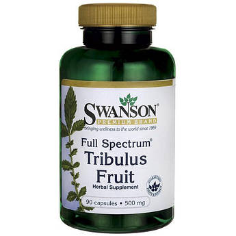 Тестостеровий бустер Swanson Tribulus Fruit 90 капсул (4384302505)