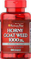 Тестостероновый бустер Puritan's Pride Horny Goat Weed 1000 mg 90 капсул (4384302593)