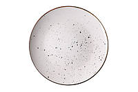 Тарелка обеденная Ardesto Bagheria 26 см Bright white AR2926WGC