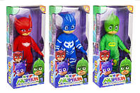 Игровая фигурка Герои в масках "PJ Masks" озвучена 3 вида PL045