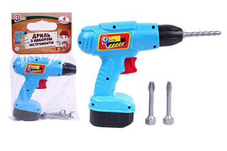 Дриль іграшкова з шурупами в пакеті 4418 ТЕХНОК