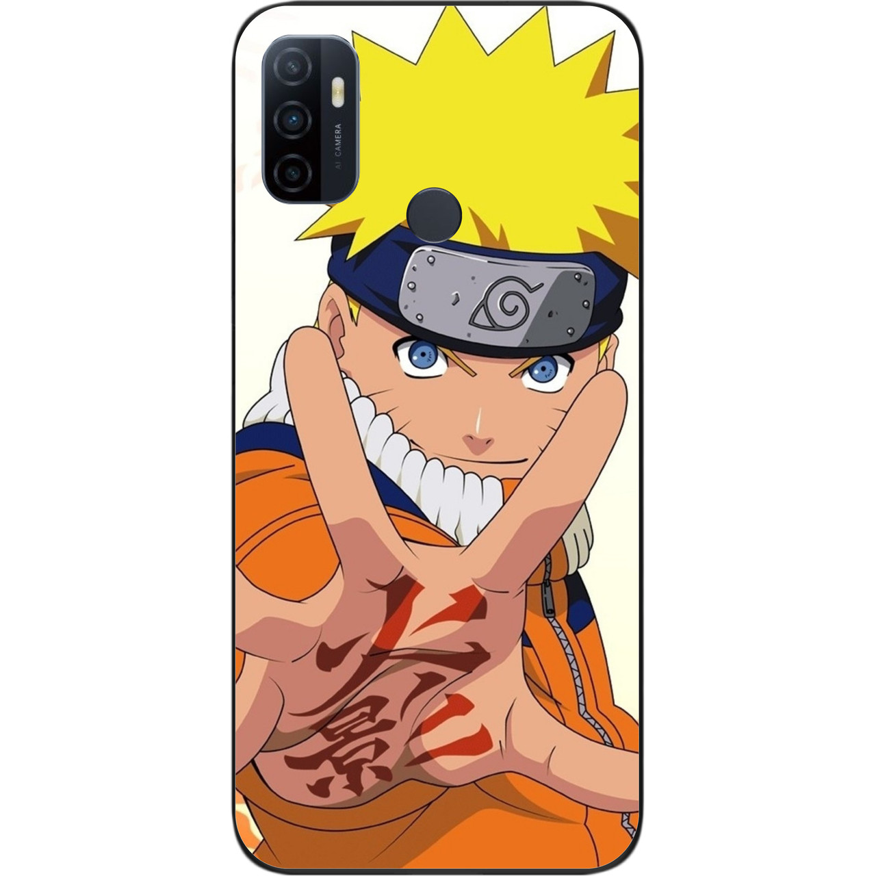 Силіконовий чохол для OPPO A53 з картинкою Наруто, фото 1