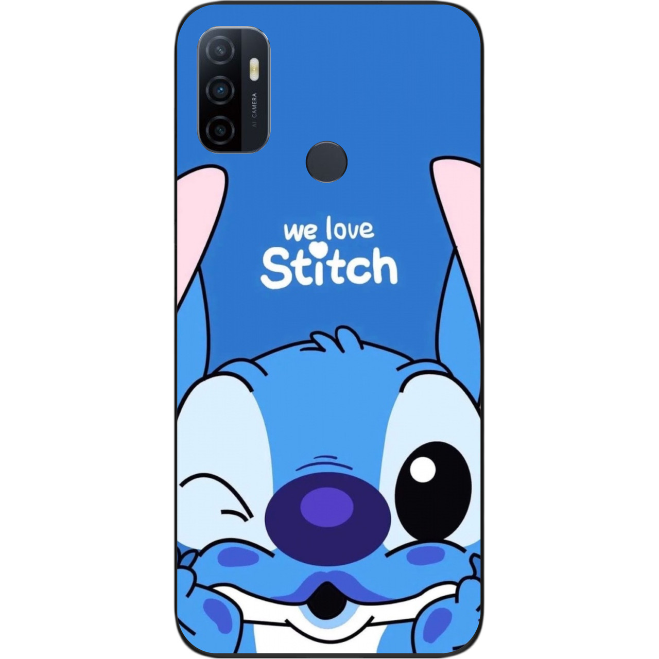 Силіконовий чохол для OPPO A53 з картинкою Стіч, фото 1