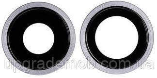 Скло камери iPhone 11 фіолетове Purple + кільце комплект 2, фото 1