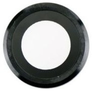 Скло камери iPhone 6 Plus/6S Plus чорне Space Gray + кільце, фото 1