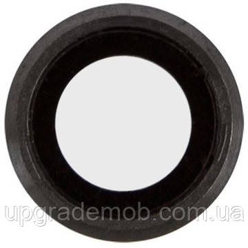 Скло камери iPhone 6/6S чорне Space Gray + кільце, фото 1