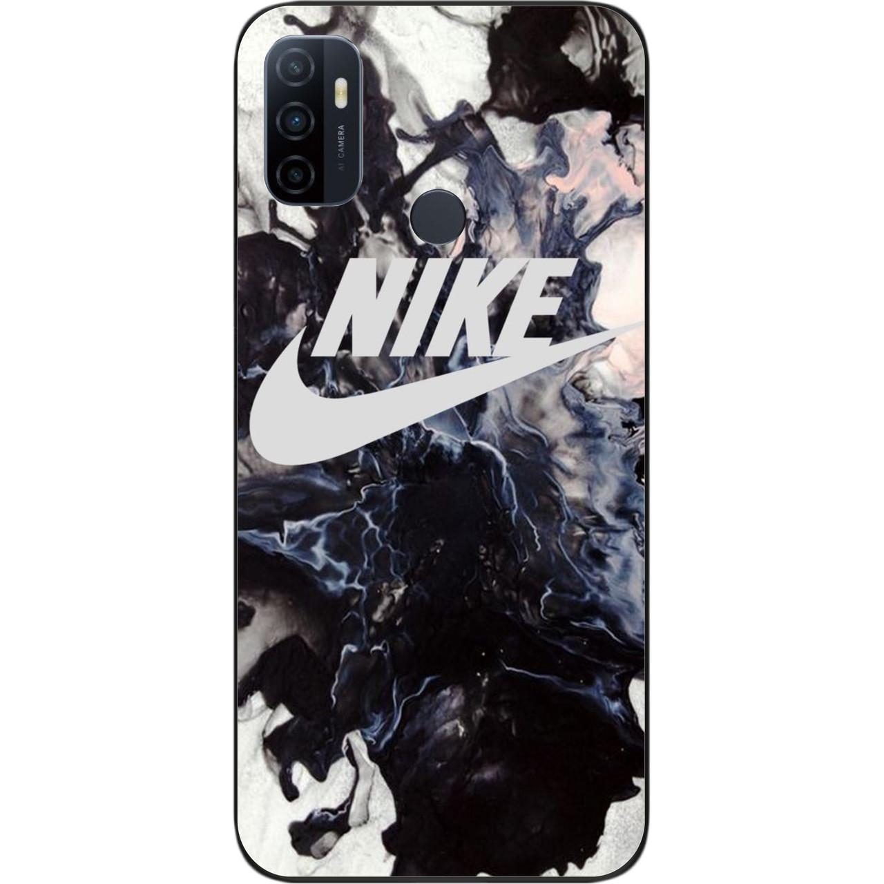 Силіконовий чохол для OPPO A53 з картинкою Nike, фото 1