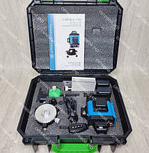 4D Лазерний рівень нівелір KRAISSMANN 16 4D-LLA 30 RB синій промінь