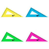 Трикутник Yes 11 см прямокутний флюоресцентний 370305