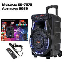 Акустична переносна колонка SS 7373 400 Вт 12"/ 9069 (1 шт./ясть)