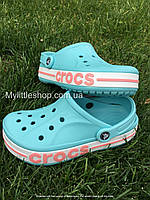 Сабо Crocs Bayaband Kids Clog 33 р 20.1-20.8 см Голубые 205100-4O9-J2 Ice/Blue