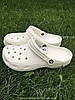 Сабо Crocs Classic Clog 37 р 23.2-24 см Білі 10001-M5/W7 White, фото 2