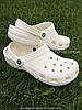 Сабо Crocs Classic Clog 37 р 23.2-24 см Білі 10001-M5/W7 White, фото 4
