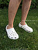 Сабо Crocs Classic Clog 37 р 23.2-24 см Білі 10001-M5/W7 White, фото 8