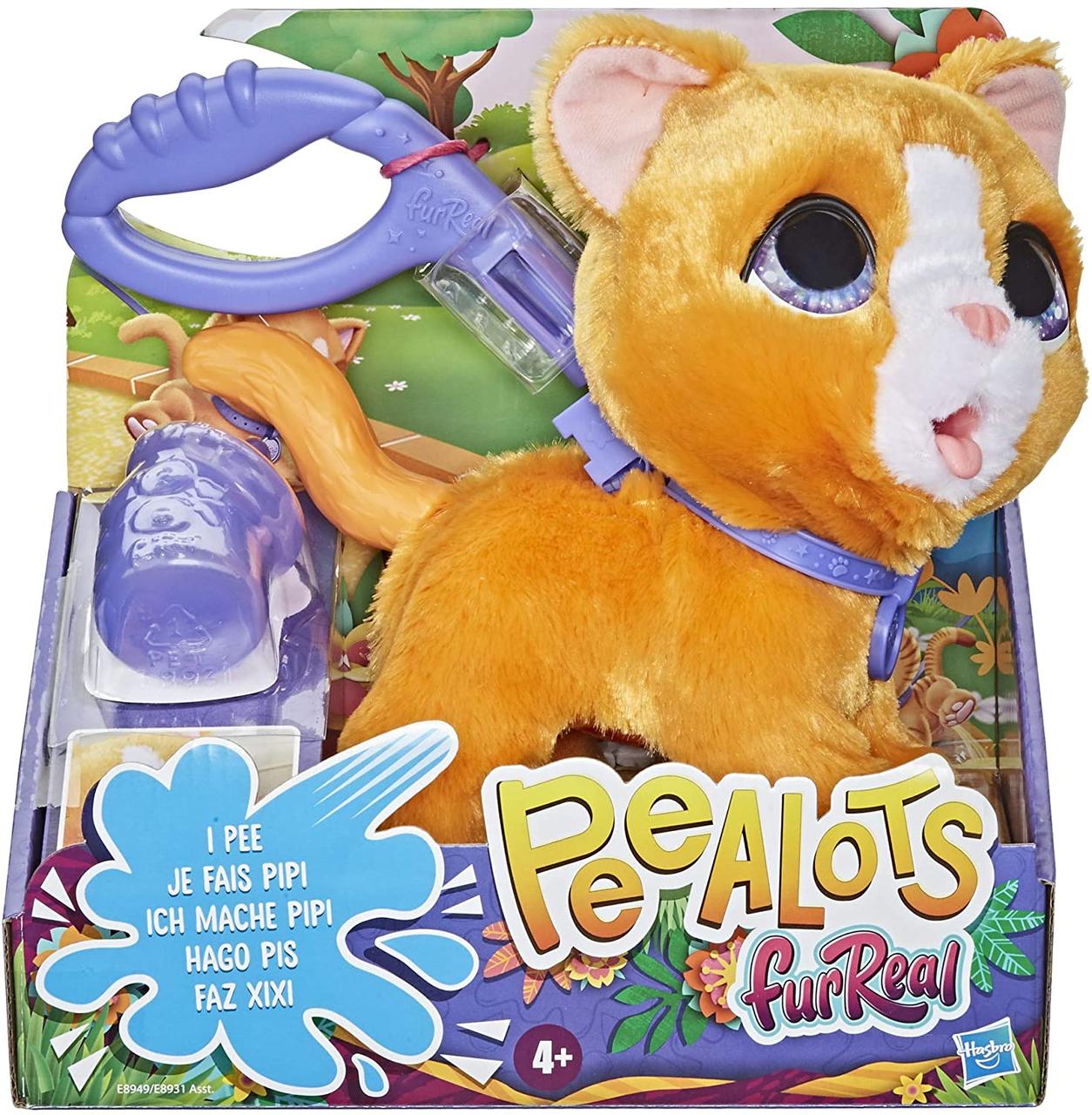 FurReal Кошеня на повідку FurReal Friends Peealots Big Wags Kitty Великий бешкетний вихованець