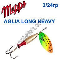 Блесна Mepps Aglia longheavy tiger 3/24g