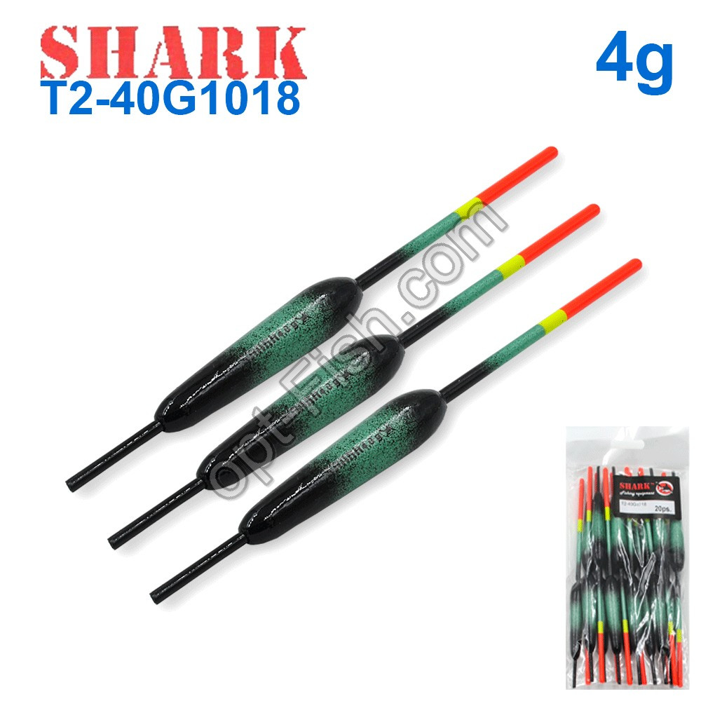 Поплавець Shark Тополя T2-3+2N0402LS (10 шт.), фото 1