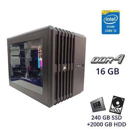 Ігровий ПК Custom / Core i5-6600K 4 ядра 3.5-3.9 GHz / 16GB DDR4 / 240GB SSD+2000GB HHD / GeForce GTX 980 Ti 6GB GDDR5, фото 1