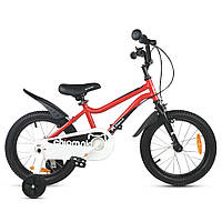 Велосипед дитячий RoyalBaby Chipmunk MK 16", OFFICIAL UA, червоний (AS)