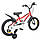 Велосипед дитячий RoyalBaby Chipmunk MK 16", OFFICIAL UA, червоний (AS), фото 3